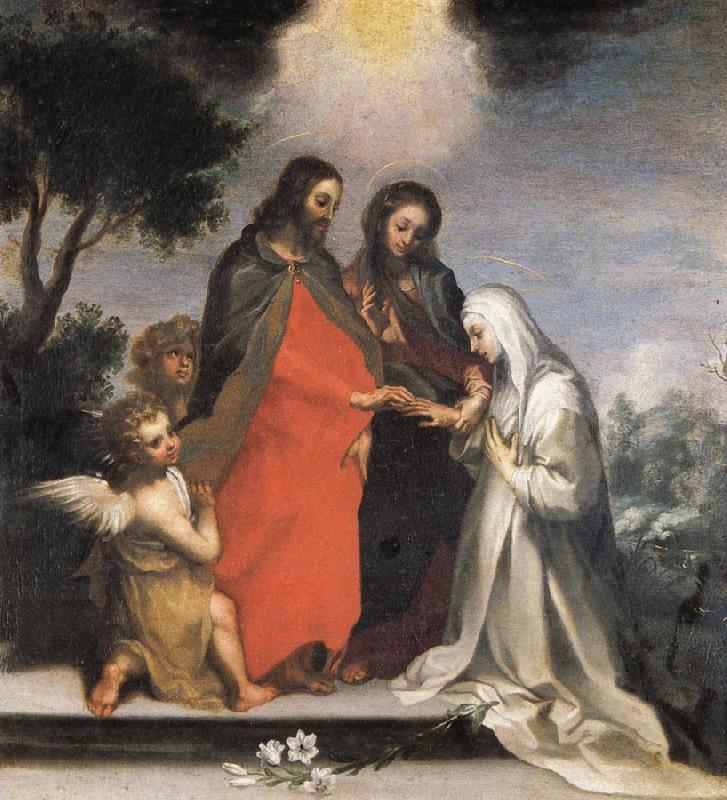 The Mystic Marriage of St.Catherine of Siena, Francesco Vanni